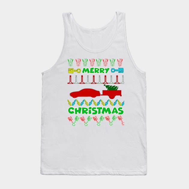 Merry chrismas, car guy, car enthusiast merry chrismas Tank Top by CarEnthusast